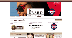 Desktop Screenshot of optique-erard.com